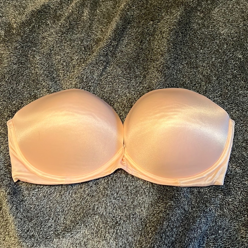 34DDD Pale Pink Strapless Very Sexy Victoria’s Secret Bra